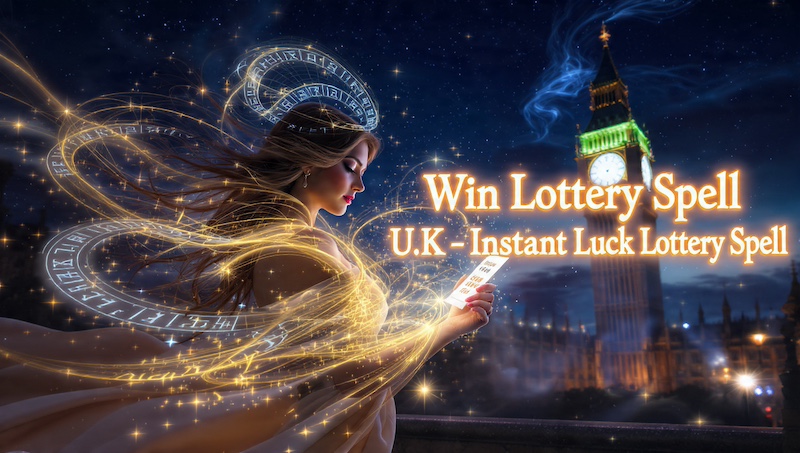 Win Lottery Spell in London U.K - Instant Luck Lottery Spell